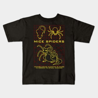 Daisy's Mice Spiders Kids T-Shirt